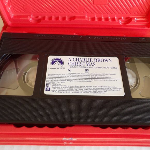 +Lot 3 Charlie Brown Peanuts VHS Christmas/Thanksgiving/Great Pumpkin (Elsa) - Picture 8 of 9